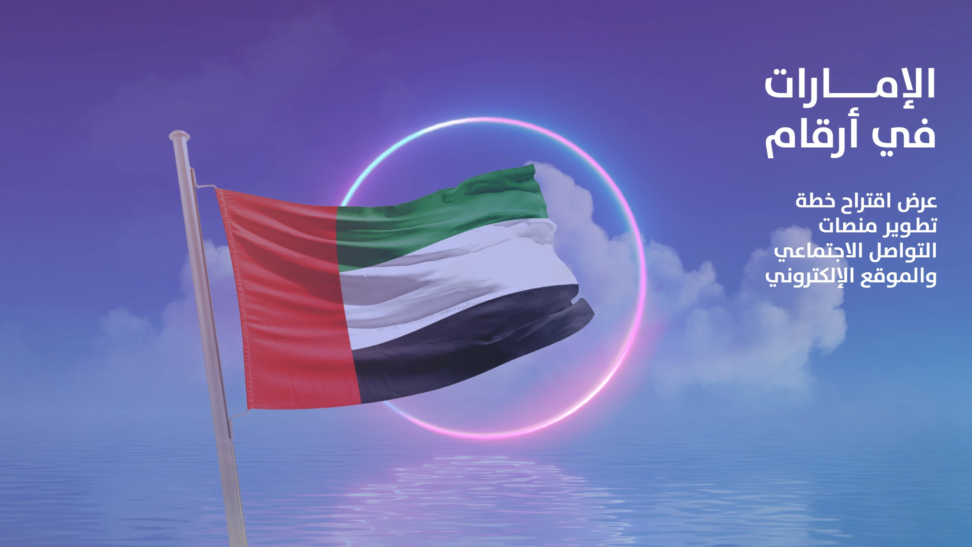 UAE in Numbers - social media proposal - banner