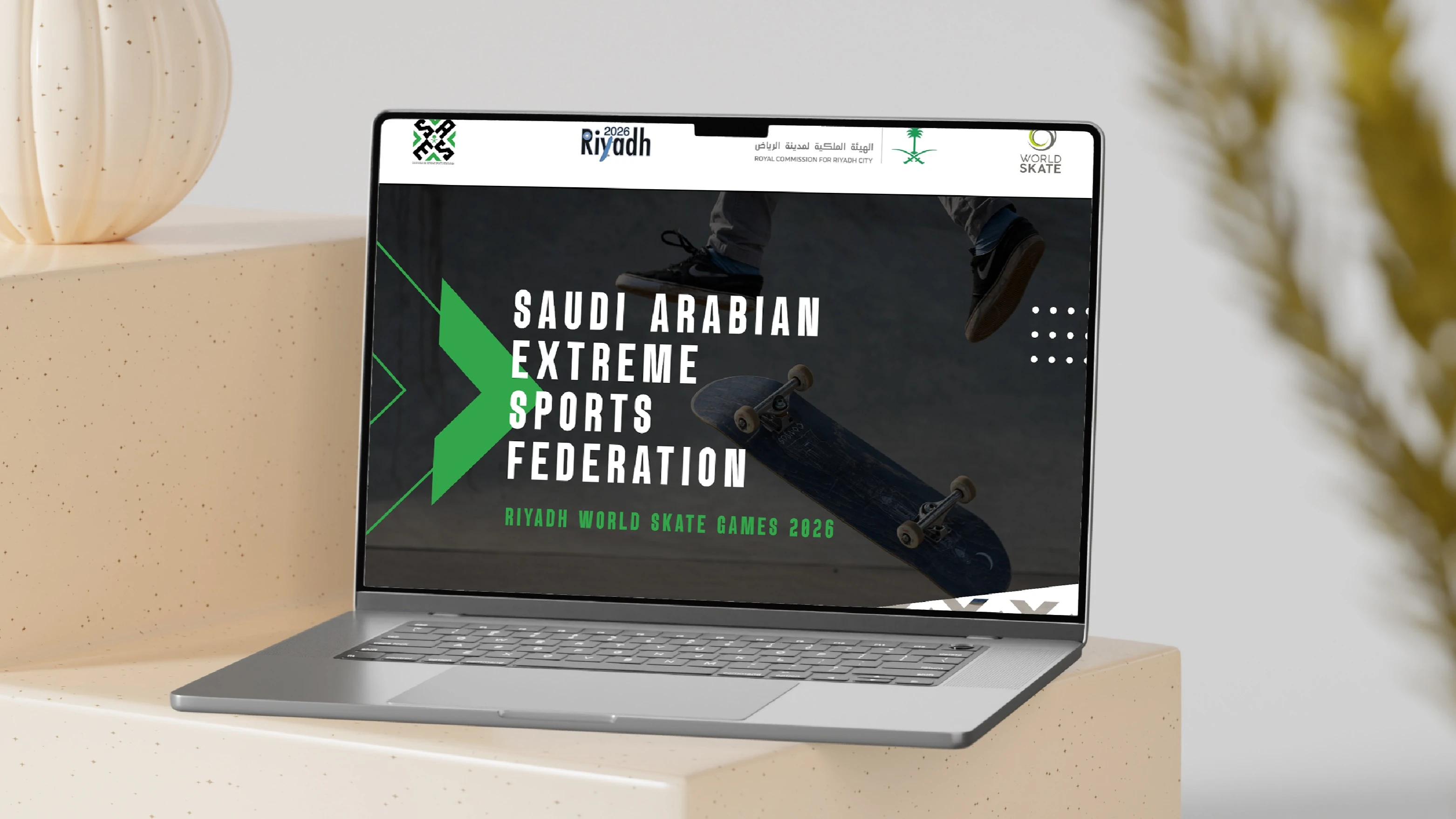 Saudi arabian extreme sports federation - World Skate 2026 Presentation - banner